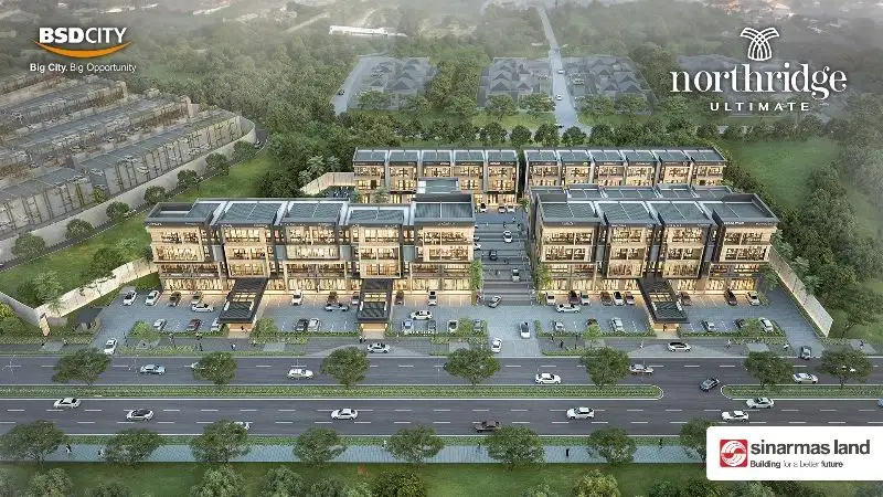 Di Jual Ruko Lokasi Strategis ROW 36 Depan Qbiq Mall BSD