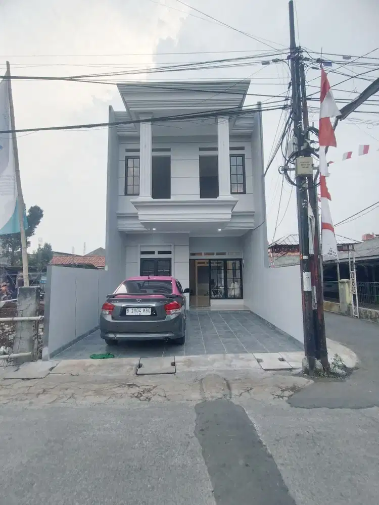 Rumah Ready Unit fasilitas lengkap lokasi 5 menit ke tol cisalak