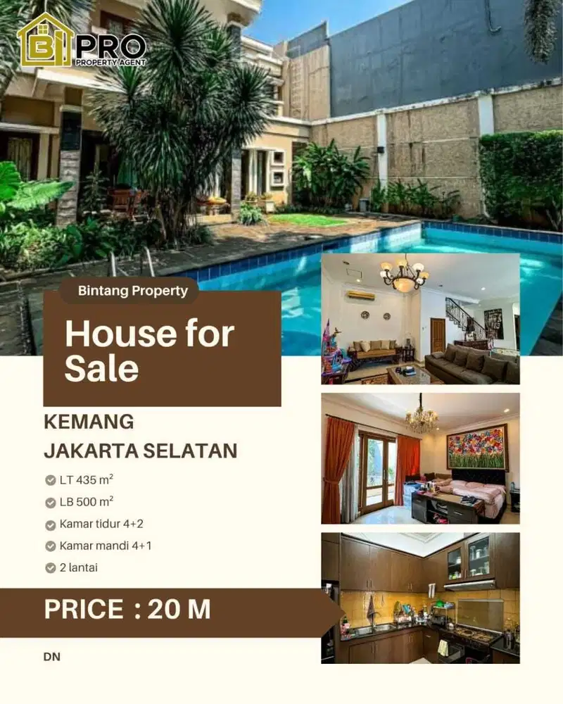 Kemang, Jakarta Selatan, mewah,  privatpool, harga terbaik