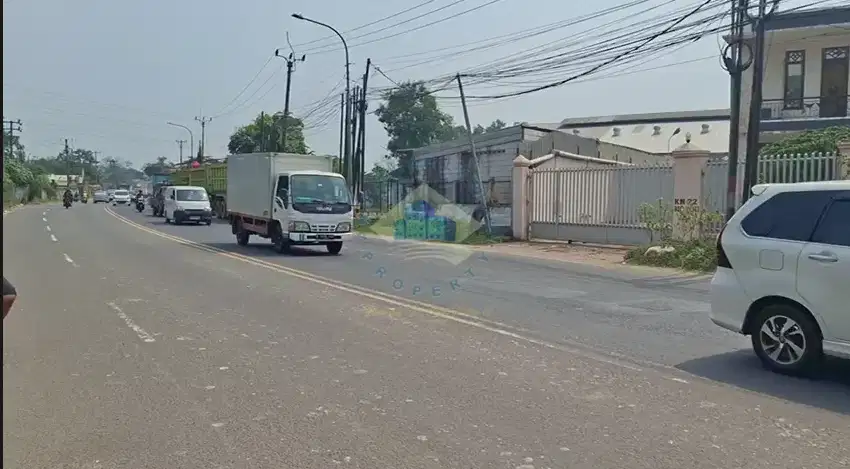 Dijual Gudang di Jl Raya Serang - Jakarta, Cikupa - Tangerang
