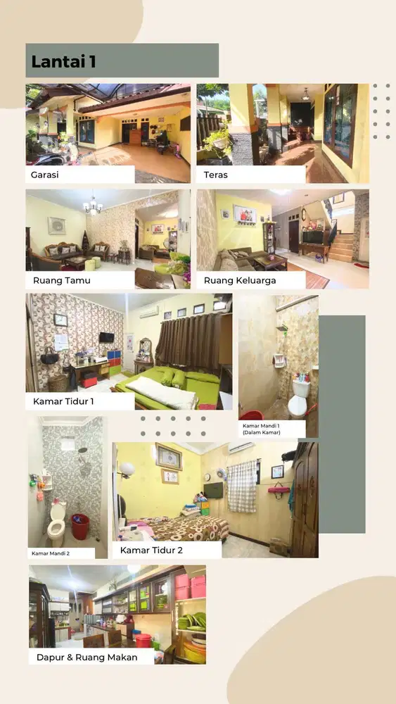 Dijual Rumah di Komplek Departemen Agama Pamulang