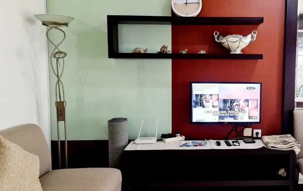 Dijual Apartemen Sudirman Park Middle Floor 2BR Full Furnished Tower B