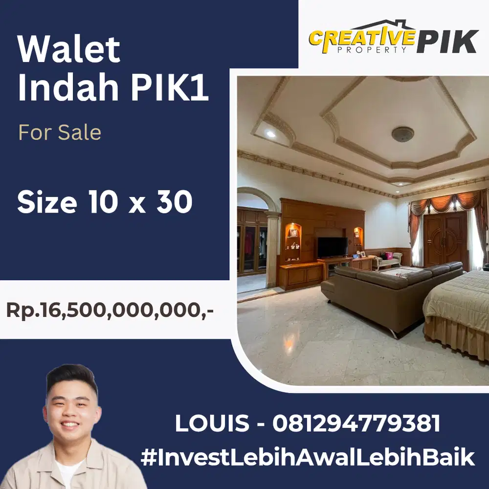 Jual Rumah Mewah Murah PIK1