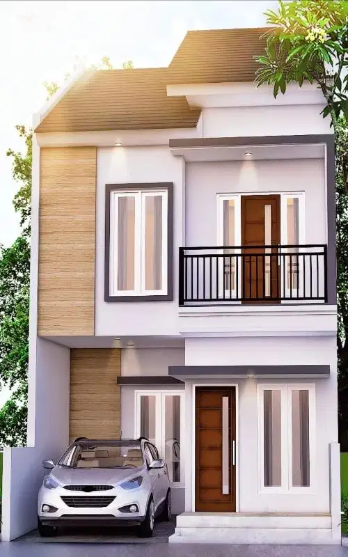 Rumah Moderen minimalis cocok keluarga muda