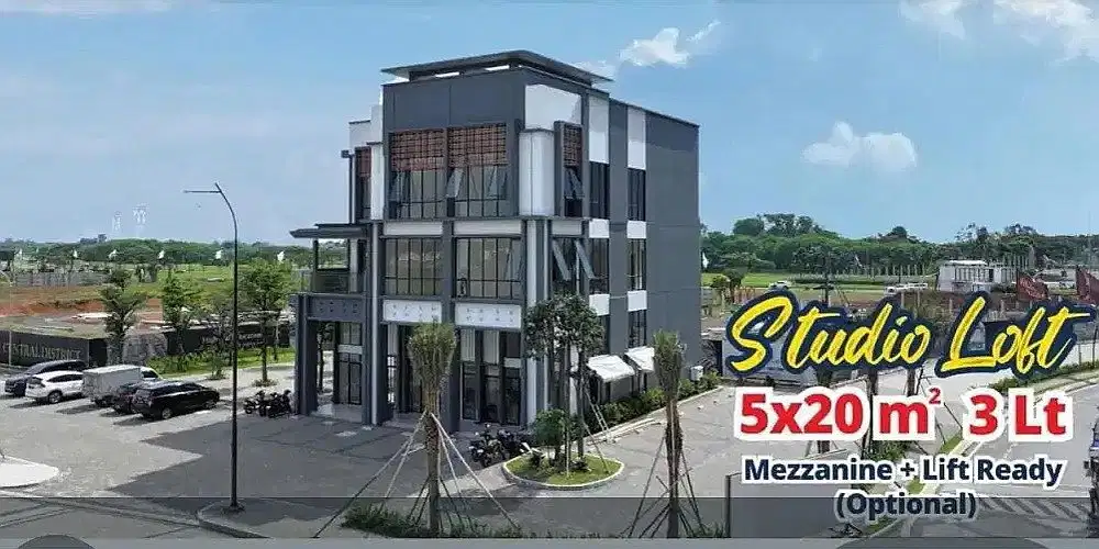 RUKO ANIVA STUDIO LOFT HADAP JALAN BOELEVARD GADING SERPONG LAUNCHING