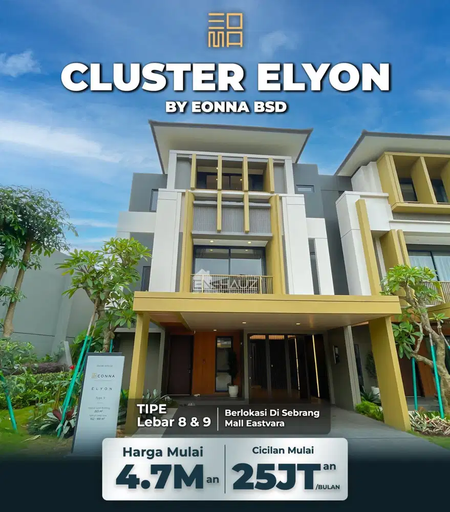 ELYON Rumah konsep Korea baru di BSD Free dp