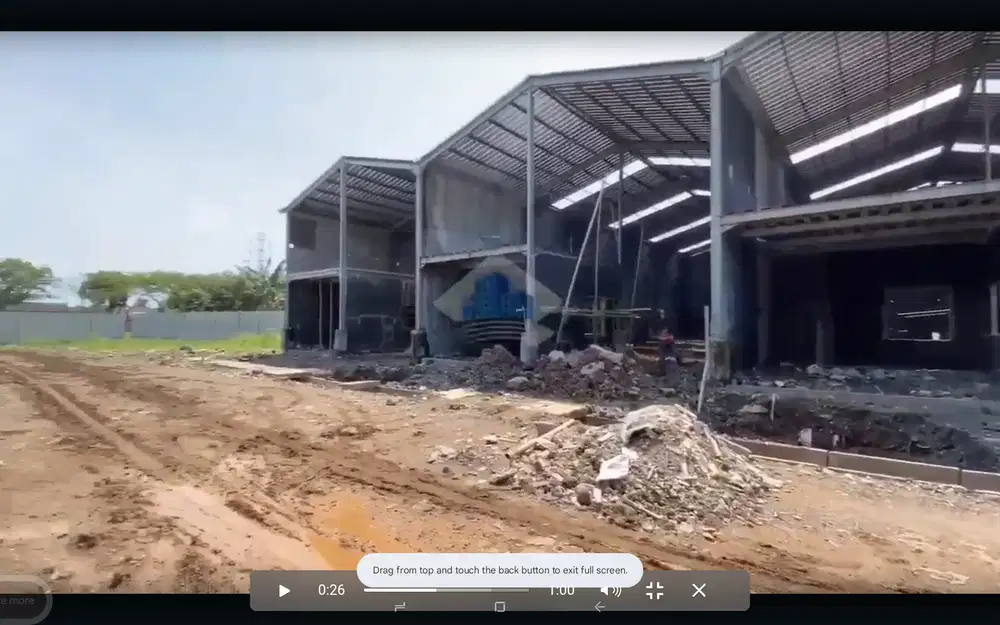 Disewakan Pergudangan di jalan Raya pemda Tigaraksa - Tangerang,Banten