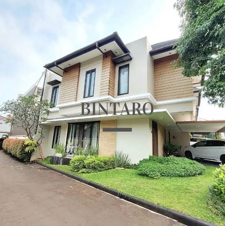 Dijual rumah area bintaro townhouse mertilangSektor 9 