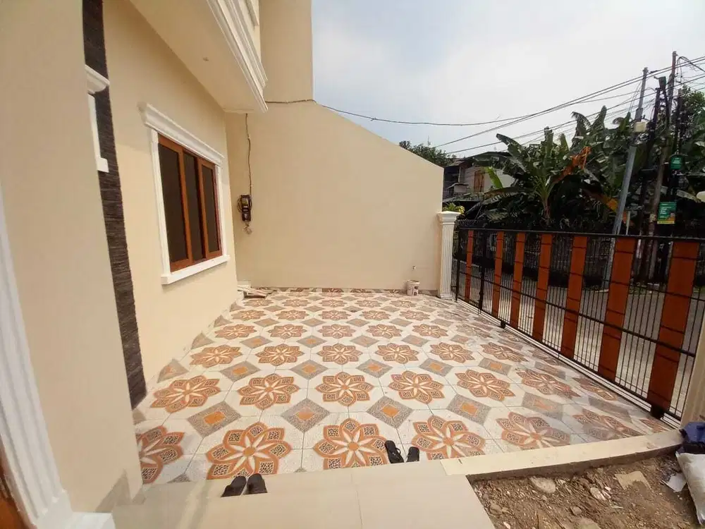 Rumah Bangunan Baru Bebas Banjir di Pulo Asem, Jakarta Timur