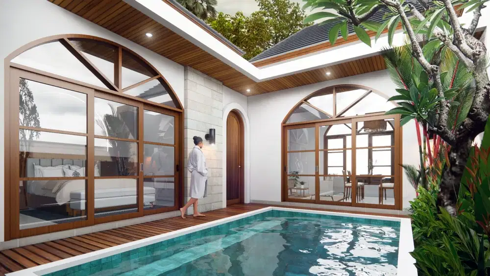 Villa 2 Bedroom One Gate Sistem di Kampial Nusa Dua