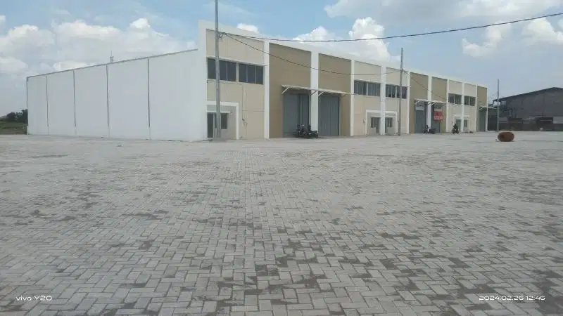 gudang baru gress kawasan industri buduran