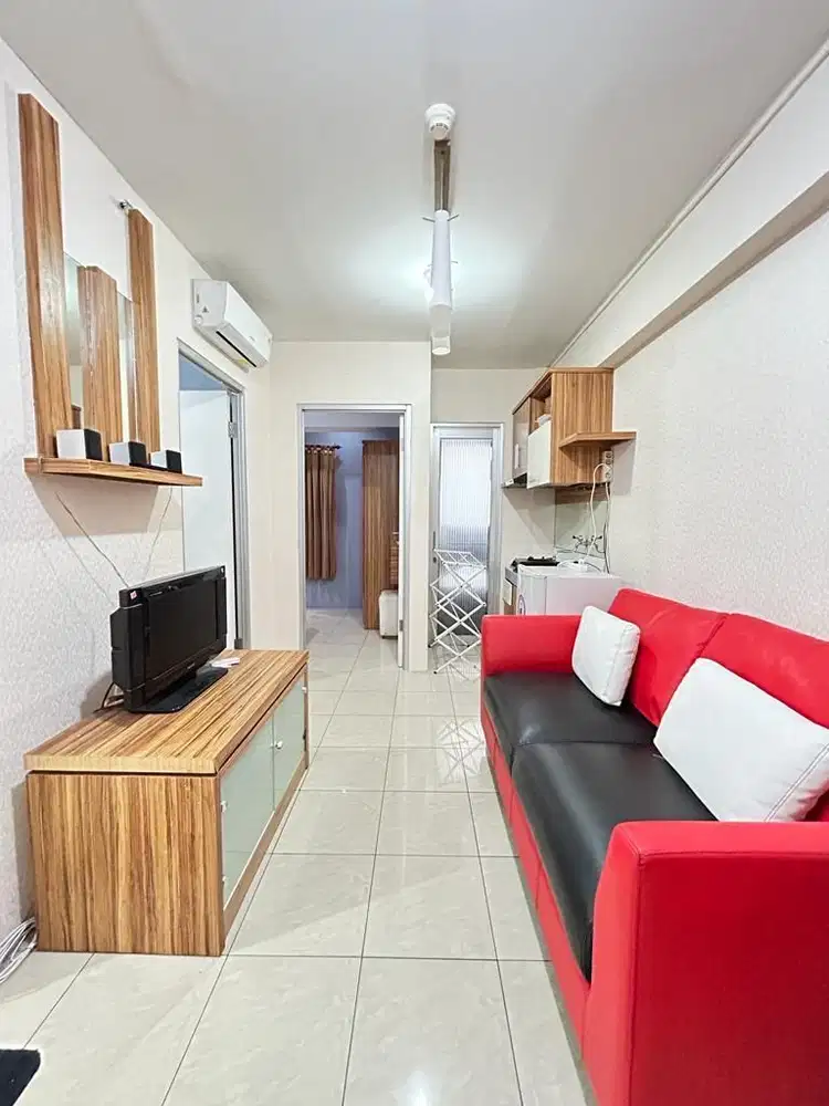 Apartemen Green Bay Pluit 2 BR Fully Furnished Lantai Rendah Asoy