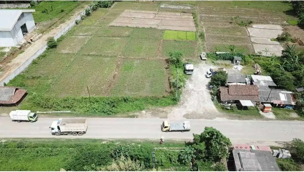 Jual Tanah Di Jalan Raya Cikande - Rangkasbitung, Serang Banten