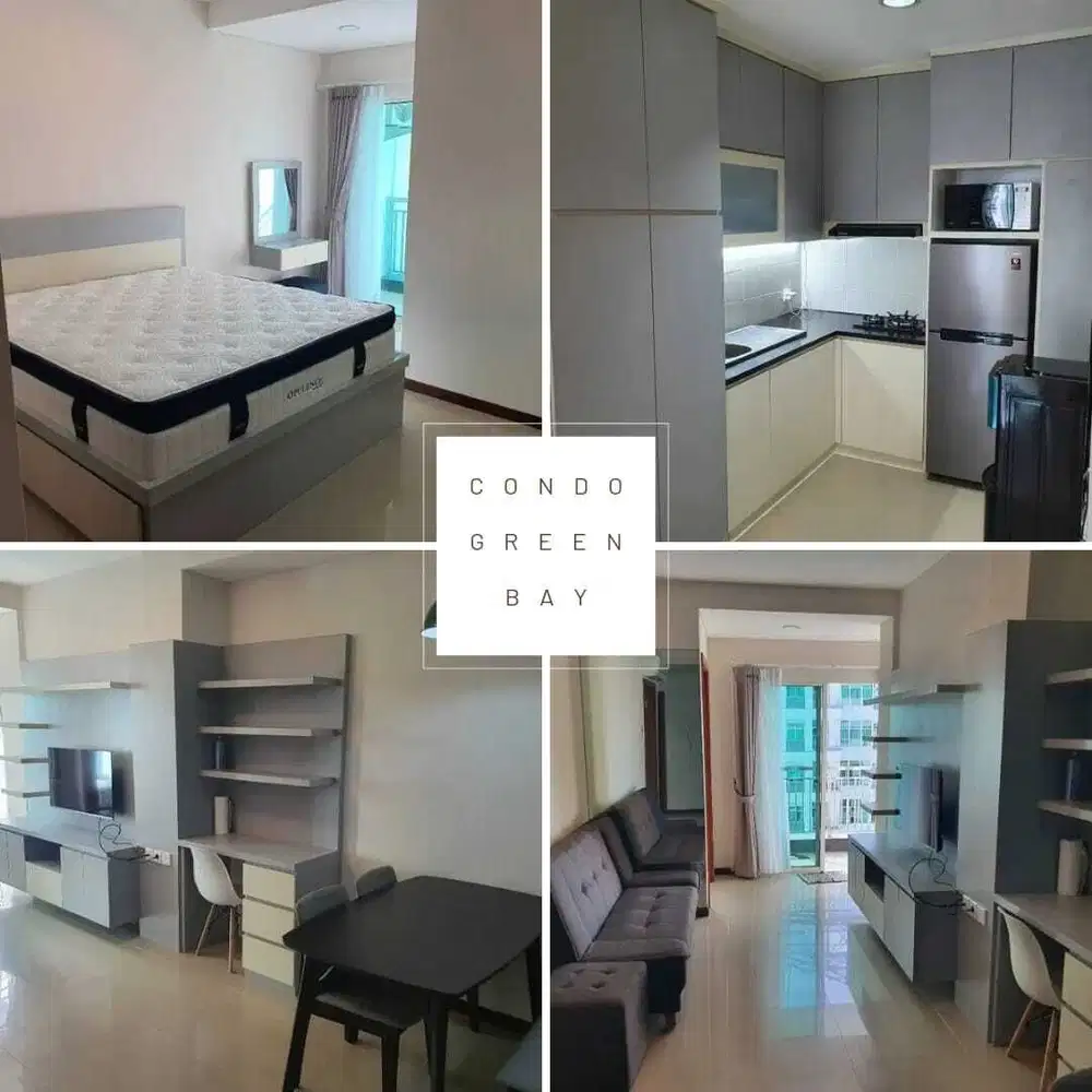 Condominium Greenbay Full Furnish Lantai Tinggi