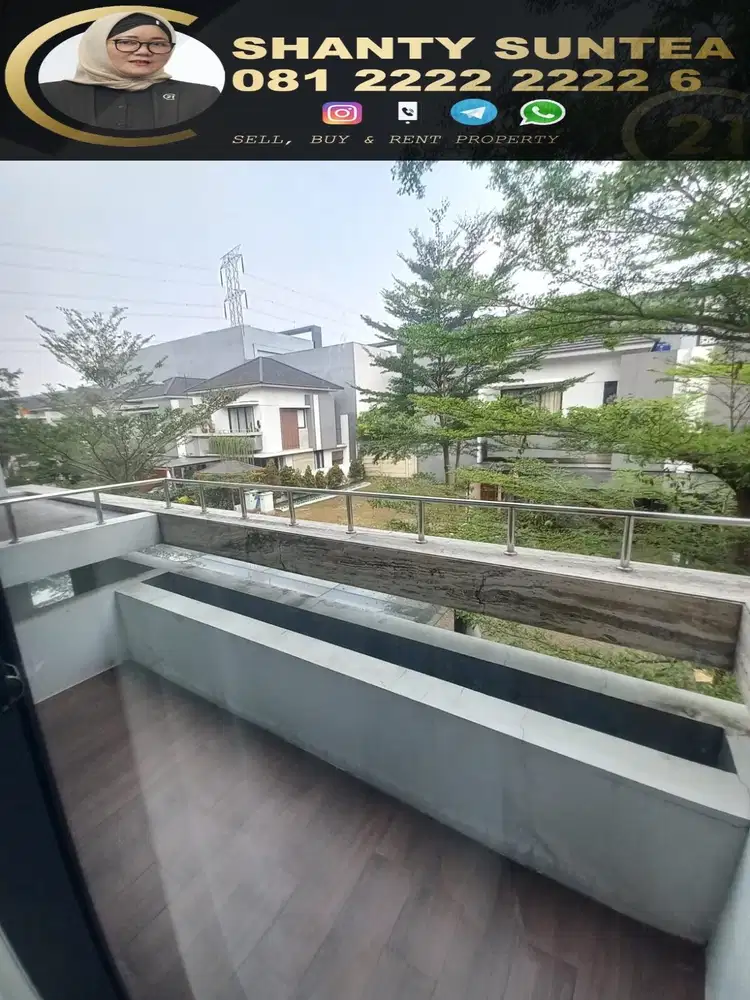 BEST DEALS Rumah Kebayoran Infinity Bintaro 2 lantai Modern SC-11274