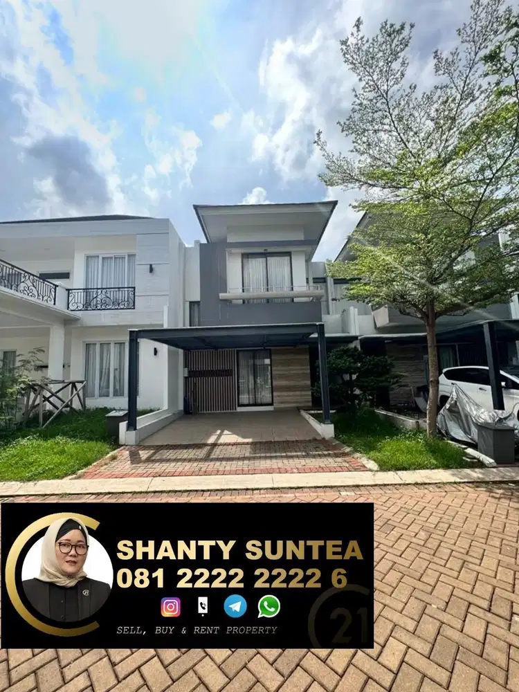 Rumah Semi Furnished Langsung Huni di Kebayoran Bintaro Jaya HR-12152