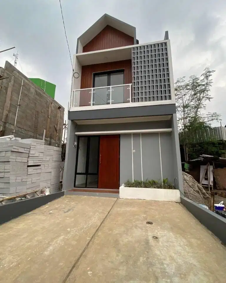 Rumah siap huni 1 unit Terakhir akses 9 menit ke stasiun depok