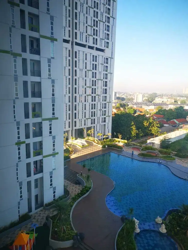 DIJUAL APARTEMEN AKASA FULL FURNISHED 2 BR BSD CITY