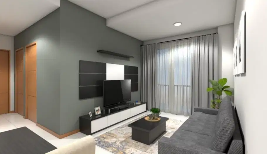 Dijual Apartement Thamrin Residence 2BR Full Furnished Room Service