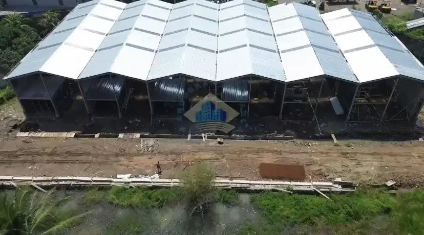 Disewakan pergudangan murah di jalan raya pemda tigaraksa Tangerang