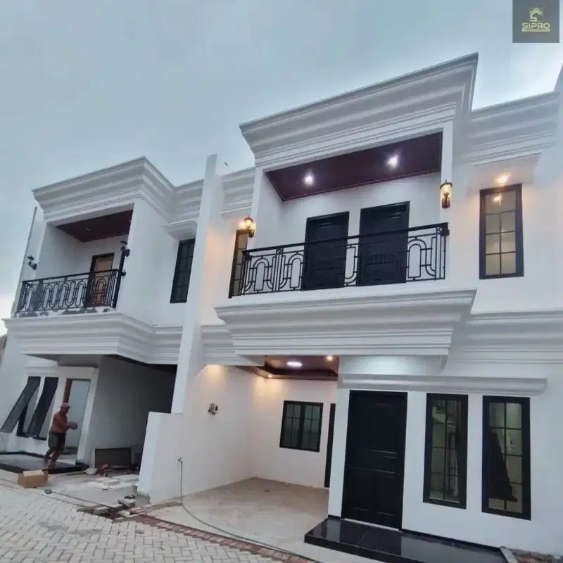 Rumah Cluster Konsep Classic dekat Bintaro Lokasi Strategis
