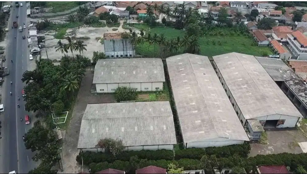 Jual Pabrik Di Cikande, Di Jalan Raya Provinsi Tangerang - Serang