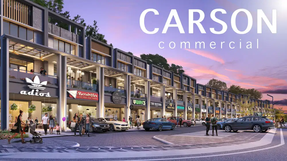 Dijual Ruko Carson 3 Lantai di Summarecon Serpong, Tangerang