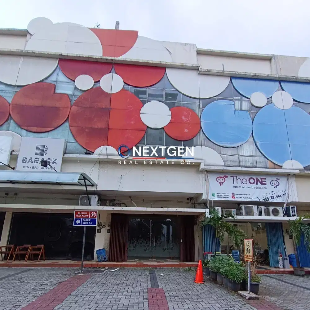 Disewakan Ruko Dotcom 3 Lantai Gading Serpong Depan Unit Matana