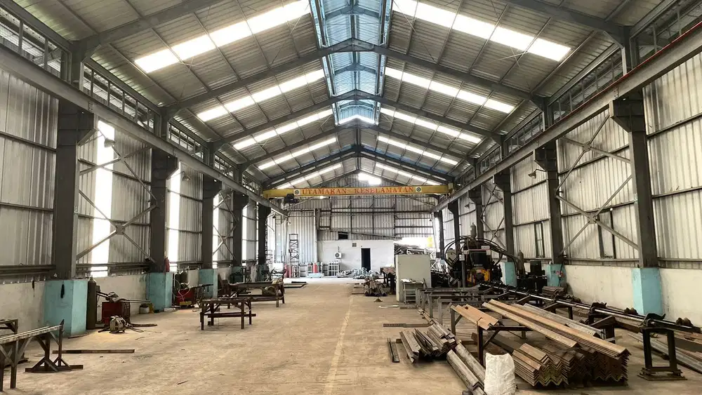 JUAL CEPAT EX PABRIK PINGGIR JALAN DI CURUG TANGERANG