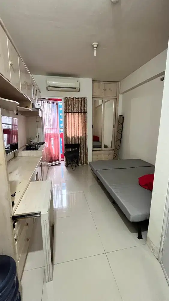 Green pramuka apartment residence unit studio tower bogenvile