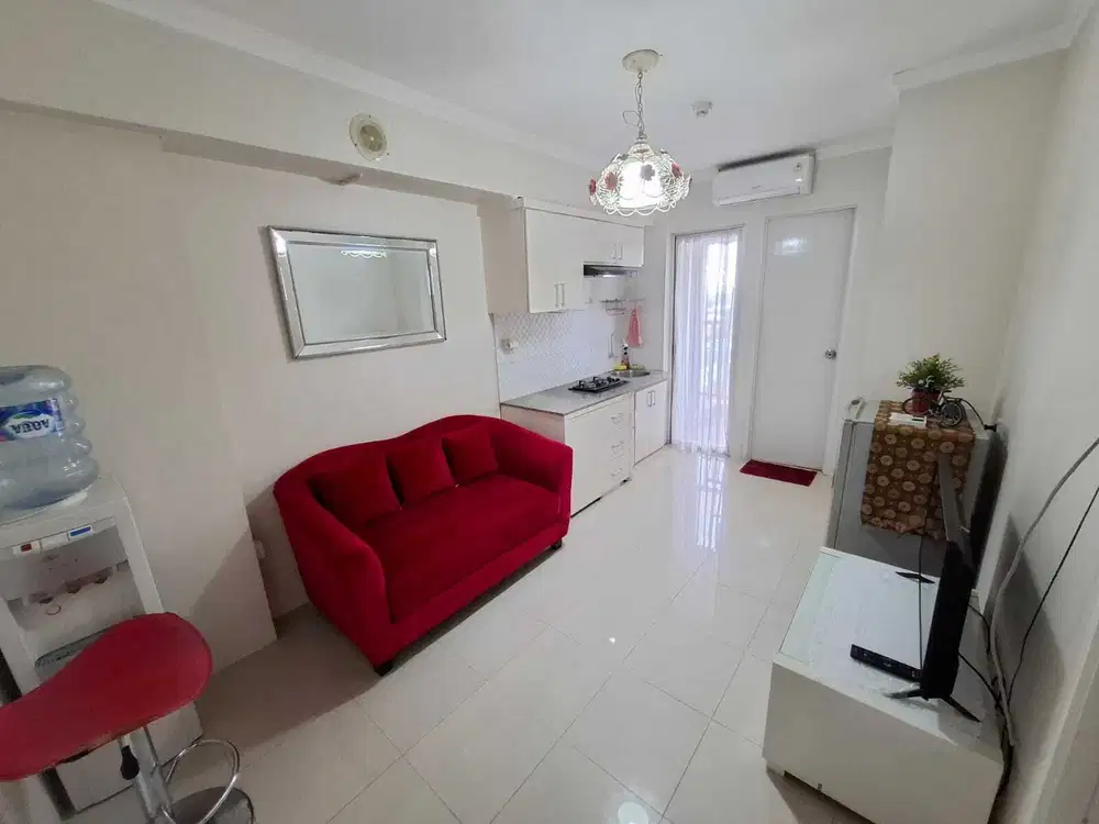 Sewa Apartemen Murah Siap Huni - 2BR Furnished Lantai 7 - Free IPL