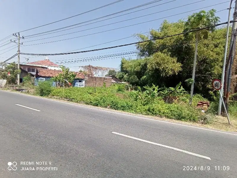 TANAH JALAN RAYA TELUKAN SOLO BARU