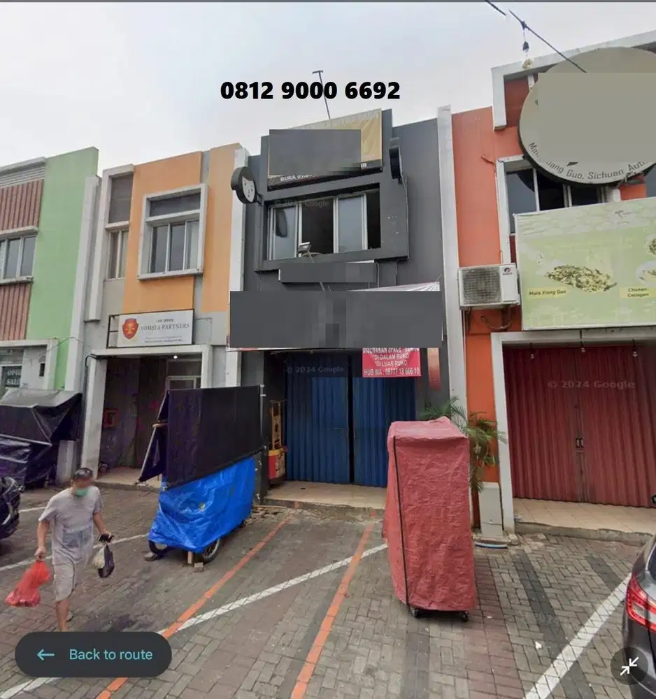 Jual Ruko Pasar Modern Paramount Gading Serpong Tangerang Hadap Jalan
