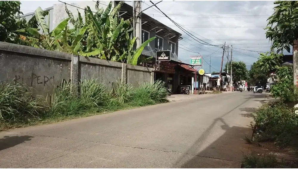 Jual Tanah Di Jalan Raya Pagedangan, Legok - Tangerang, Banten