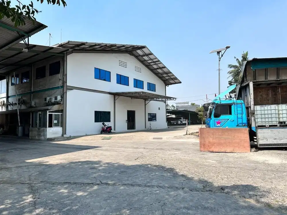 Di Jual Gudang/Pabrik Siap Pakai Akses Container