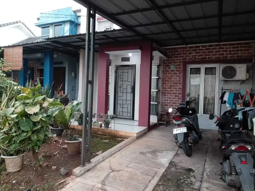 DIJUAL RUMAH 1 LANTAI SERPONG GARDEN CISAUK