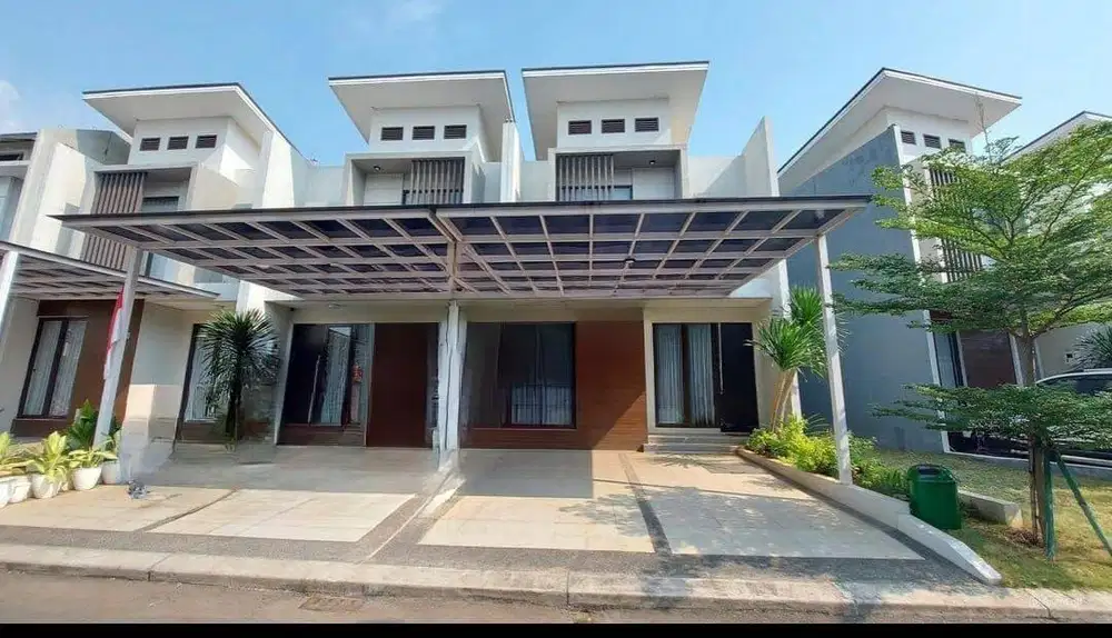 Rumah Cluster Shinano 6x15 Type Mezzanine Jgc Jakarta Garden City