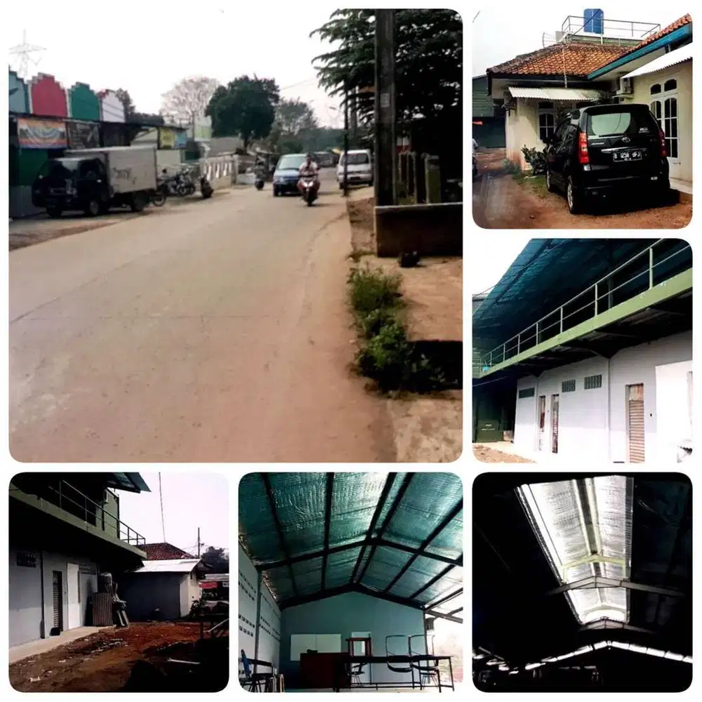 gudang dijalan raya diklat pemda curug - tangerang