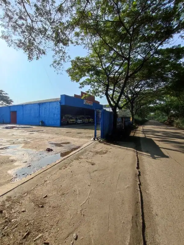 Di Jual Cepat Tanah Plus Bangunan Gudang