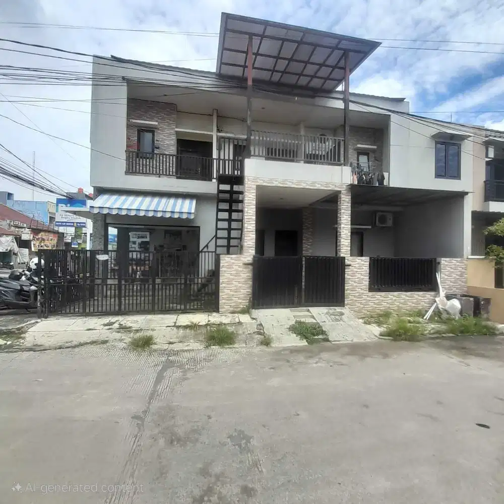 Dijual rumah kontrakan dan usaha isi ulang air di Harapan Indah 1