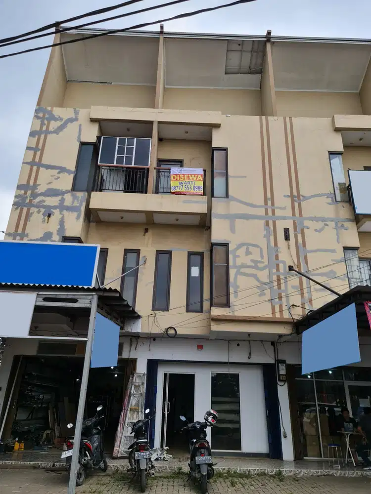 Disewakan Murah Ruko 3,5 Lantai Super Strategis di Curug, Tangerang