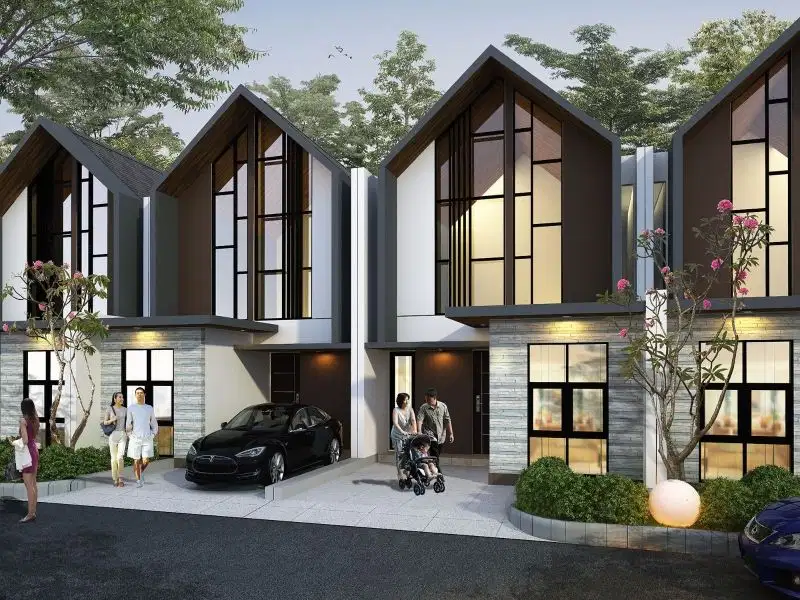 rumah baru, DP ringan  banyak promo nya hanya di Karawaci Tangerang