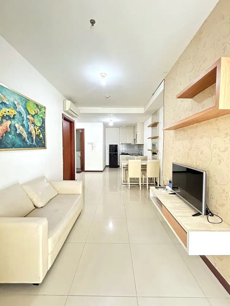 Codnominium Green bay Pluit 2BR Full Furnished View Laut dan Pool