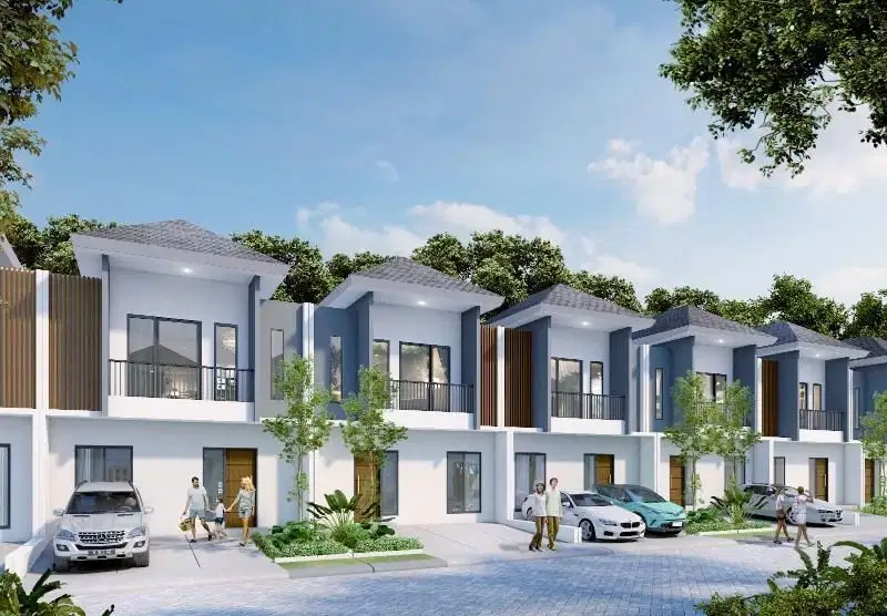 Dijual rumah dua lantai di depan pom bensin bulusan tembalang semarang