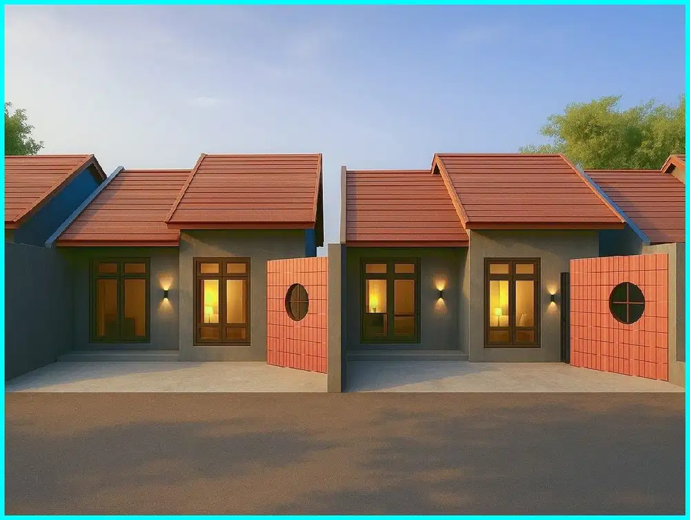 Sumberarum Moyudan, Rumah Model Japandi Type 50 Dekat Pasar Godean