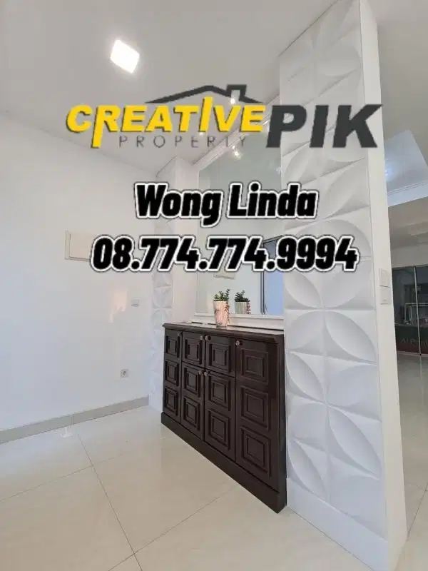 DISEWAKAN RUMAH FURNISH INTERIOR CLUSTER HARMONY GOLF ISLAND MEVVAH