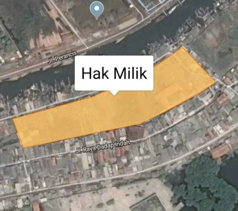 Tanah Dijual Cepat Sangat Murah Di Dadap, Tangerang