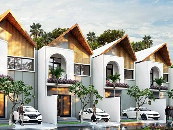 [PRM-009.BRM] Dijual Inden Modern Villa 3 Bedrooms di Dalung, Badung