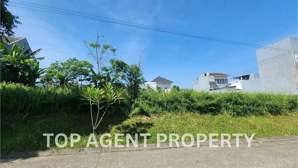 JUAL SEGERA Tanah Kavling 200 m2, hadap Timur, Santorini, Sentul