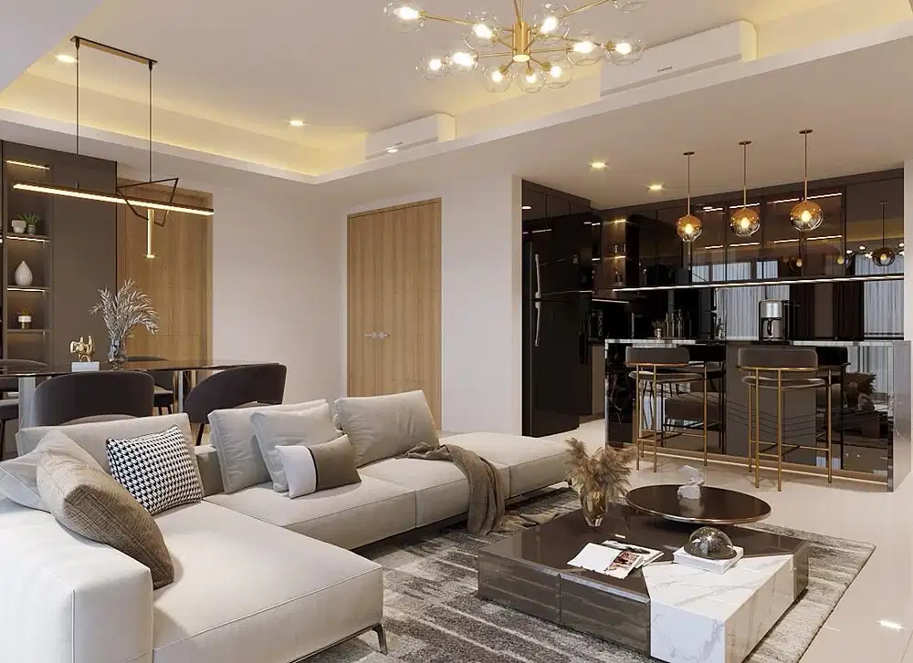 FOR SALE Turun Harga Apart 4BR Full Furnish FAIRVIEW HOUSE Karawaci